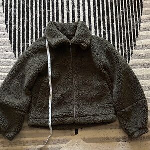 Lululemon Athletica Olive Green Jacket